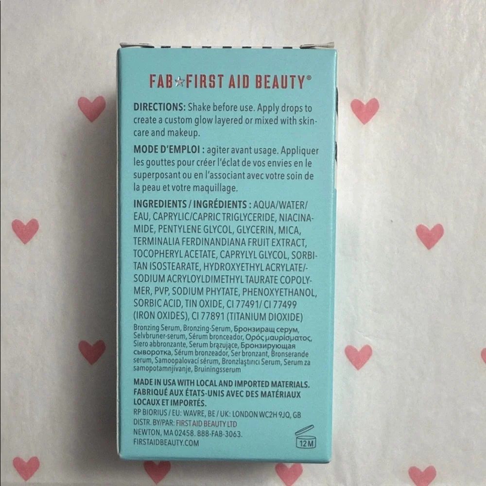 First Aid Beauty Bronze + Glow Drops with Niacinamide